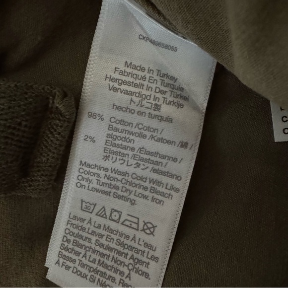 Madewell The Petite Darted Barrel-Leg Utility Pant Safari Khaki Size 27P NV615 - Picture 5 of 10